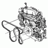 4.2L Inline Six Cylinder Engine Belt Diagram