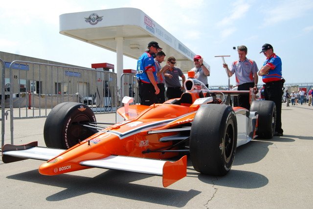 Mario Romancini At Pole Day 2010 Indianapolis 500