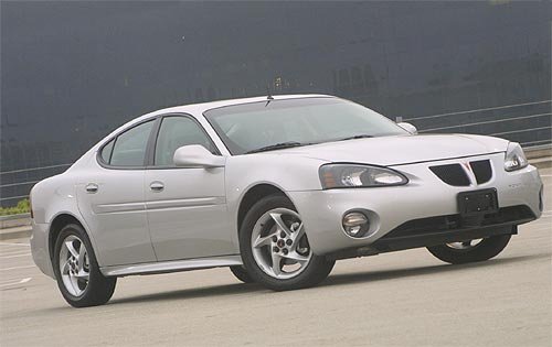 Silver Pontiac Grand Prix