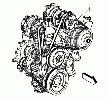 2006 Buick Lucerne Serpentine Belt Diagram