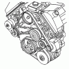 3.5L Oldsmobile Aurora Belt Diagram